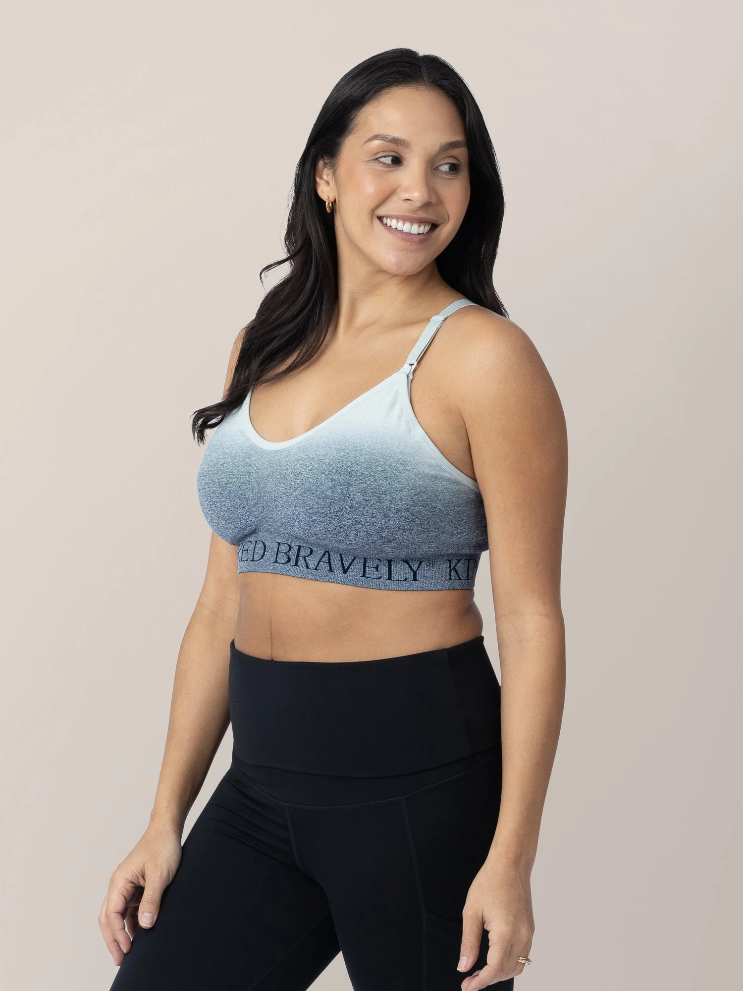 Sublime® Nursing Sports Bra | Ombre Storm - Image 3