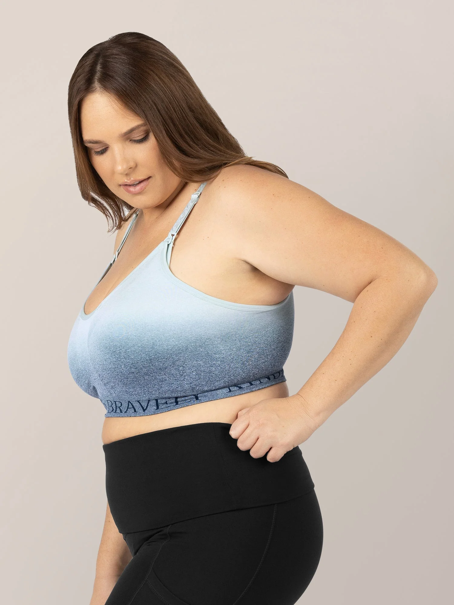 Sublime® Nursing Sports Bra | Ombre Storm - Image 7