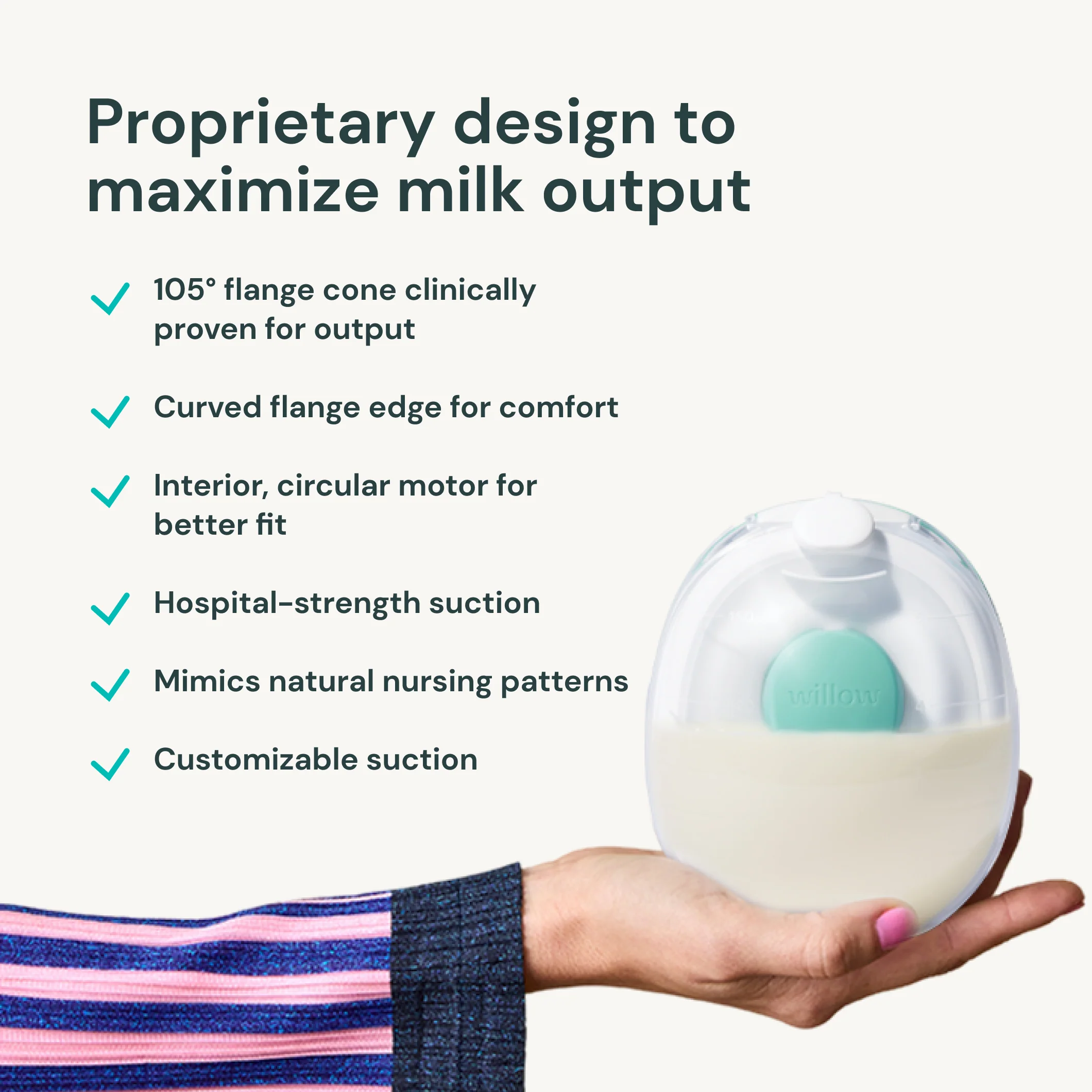 Willow Go® Wearable Breast Pump - Image 3